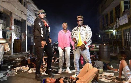 Watch Medikal's "Omo Ada" remix video featuring Shatta Wale & Fela Makafui
