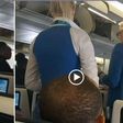 “Do you think I am your mate?” – Angry elderly man shouts at air hostess (video)