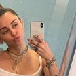 Miley Cyrus Shares Nipple-Baring Selfies