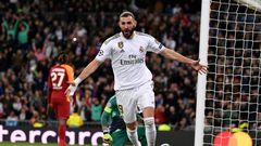 Benzema scored twice against Galatasaray on Wednesday