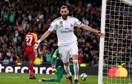 Benzema scored twice against Galatasaray on Wednesday