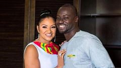 Chris Attoh and his late wife, Bettie Jenifer