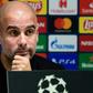 Manchester City manager Pep Guardiola speaks ahead of their Champions League match against Atalanta at the San Siro