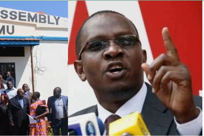 "Go and clear your name, we’ll not allow you back to office" - Kenyan lawmakers kick out speaker (video)