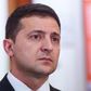 President of Ukraine Volodymyr Zelensky visits an exposition at the Latvian Museum of Occupation in Riga, Latvia in October 2019