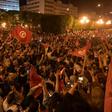 Thousands of Tunisians celebrated Saied's win Sunday