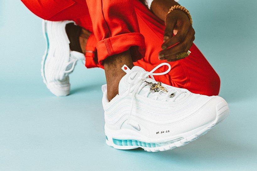 customised Nike Air Max 97 (Jesus Shoes)