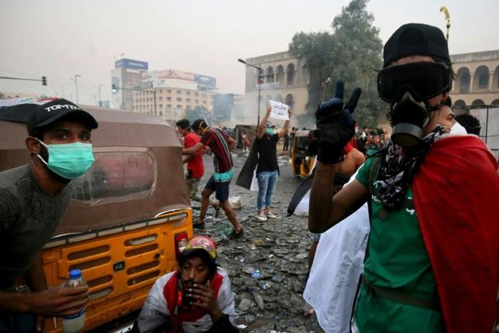 Iraq has been rocked by two waves of anti-government protests since the start of the month that have left at least 240 people dead