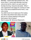 Man dies a day before his first salary after 6 years of itinerant job searching
