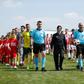 The match between Cypriot club Nea Salamina Ammochostou and Magusa Turk Gucu, from the breakaway north, was held in the mixed village of Pyla