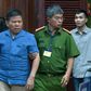 The Vietnam News Agency released a picture of  Australian citizen Chau Van Kham being escorted for trial in Ho Chi Minh City. He was jailed for 12 years on terrorism charges