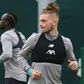 Liverpool midfielder Harvey Elliott (right)