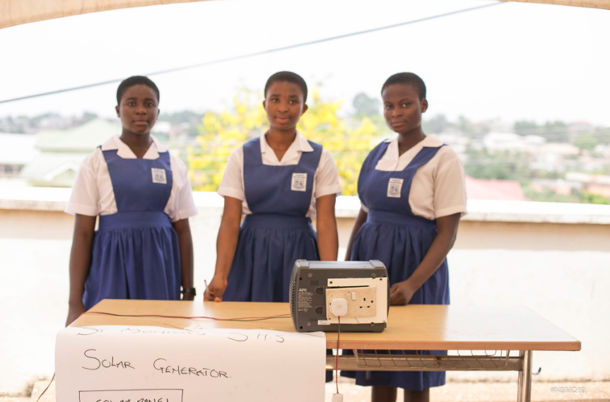 Solar generator by St. Monica's SHS