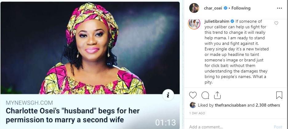 Charlotte Osei's post