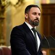 Santiago Abascal, the leader of Spain's far-right party, denounced the socialists in a speech to supporters in Madrid