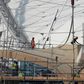 The UN study praised measures taken to reduce the effects of heat on 4,000 workers at one World Cup stadium project