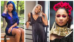 Efia Odo, Efya and Deborah Vanessa serving us with awesome hair goals