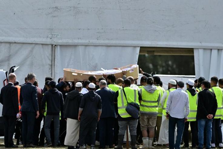 The first funerals were held Wednesday, but only six of the 50 victims have been returned to their families so far