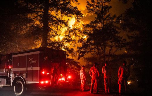 California Fires Updates: 50,000 Flee Wildfire North Of Los Angeles