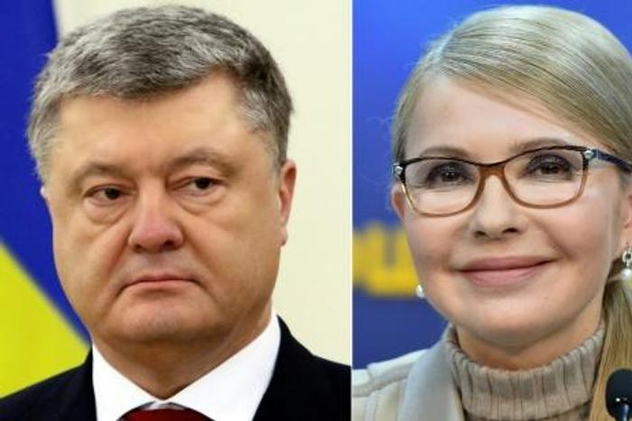 Ukrainian President Petro Poroshenko, former prime minister Yulia Tymoshenko and comedian Volodymyr Zelensky are the three leading candidates in the Ukraine presidential election