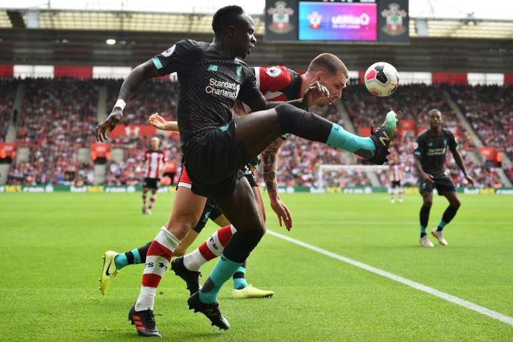 Liverpool winger Sadio Mane was furious with Mohamed Salah during the win at Burnley
