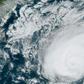 Humberto moves off the US east coast in the Atlantic Ocean on September 18 in this satellite image obtained from NOAA/RAMMB