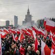Tens of thousands of people took part in a march organised by the far right to mark Poland's Independence Day