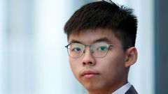 Wong called on the free world to take concrete action to stand with Hong Kong protesters