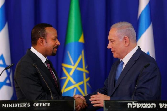 Netanyahu hailed his Ethiopian counterpart Ahmed as 'one of the most important and influential leaders in Africa'