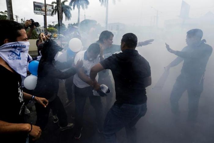 Ortega's forces have waged a brutal crackdown on protesters
