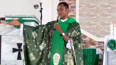 Rev Father’s preaching about tithing is so profound you want to make it your phone’s ringtone