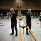 Italian ballet dancer and deputy artistic director of Uruguay’s National Ballet Francesco Ventriglia at rehearsals in Montevideo
