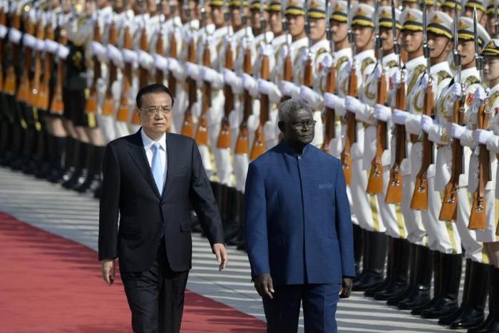 The Solomons officially established diplomatic relations with China and severed ties with Taiwan in September