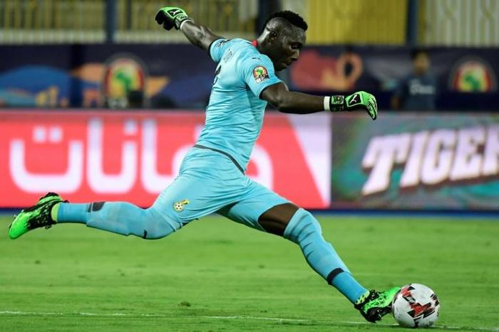 A file photo of Maritzburg United goalkeeper Richard Ofori playing for Ghana during the 2019 Africa Cup of Nations in Egypt