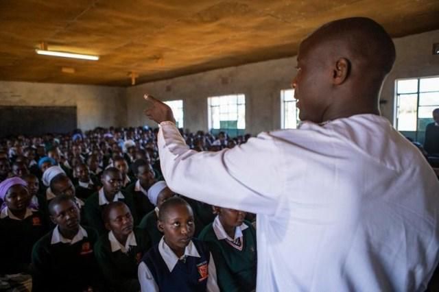 Teacher who spends 80% of salary on poor students is crowned world’s best teacher with $1m prize