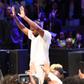Kanye West at church