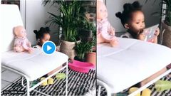 Hilarious video shows little girl asking Google to help find her absentee father
