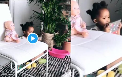 Hilarious video shows little girl asking Google to help find her absentee father