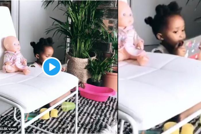 Hilarious video shows little girl asking Google to help find her absentee father