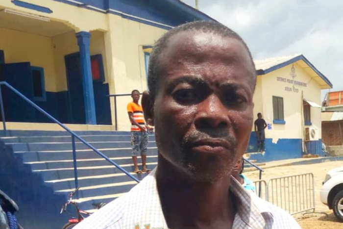 Man purs ddt into family meal