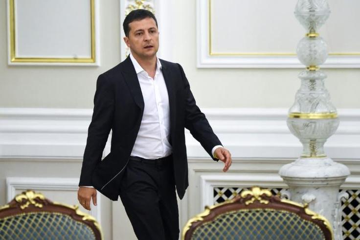 Ukraine: president will not make concessions to Moscow Ukrainian President Volodymyr Zelensky is pictured in Kiev on September 2, 2019
