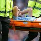 An injury to French defender Aymeric Laporte cast a shadow over Manchester City's 4-0 victory against Brighton