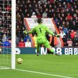 Joshua King (right) scored the only goal as Bournemouth beat Manchester United 1-0