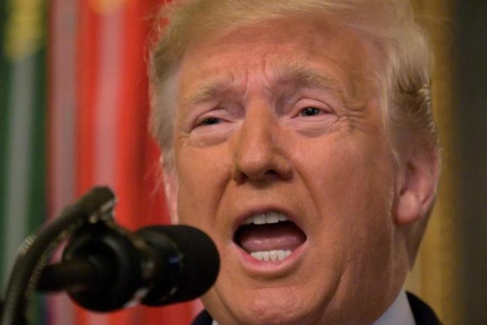 US President Donald Trump has plenty to shout about after the death of Islamic State chief Abu Bakr al-Baghdadi