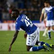 Mario Balotelli got his first start for his hometown club Brescia
