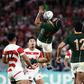 South Africa's wing Cheslin Kolbe is ready to take to the skies against England