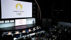 The new 2024 Olympics logo has earned online ridicule for its apparent resemblence to a stereotypical Parisian woman