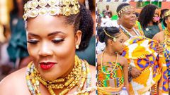 “I’m a fat 35-year-old single mum with stretch marks but God’s given me husband” – Ghanaian bride’s testimony