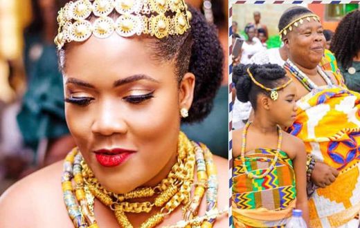 “I’m a fat 35-year-old single mum with stretch marks but God’s given me husband” – Ghanaian bride’s testimony