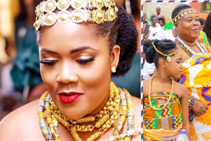 “I’m a fat 35-year-old single mum with stretch marks but God’s given me husband” – Ghanaian bride’s testimony
